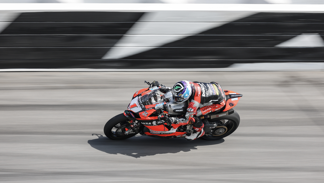 Josh Herrin ready to defend the Daytona 200 title with Warhorse HSBK Racing Ducati